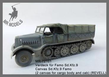 Preview: GMR-72101 Planenverdeck Sd.Kfz.9 Famo